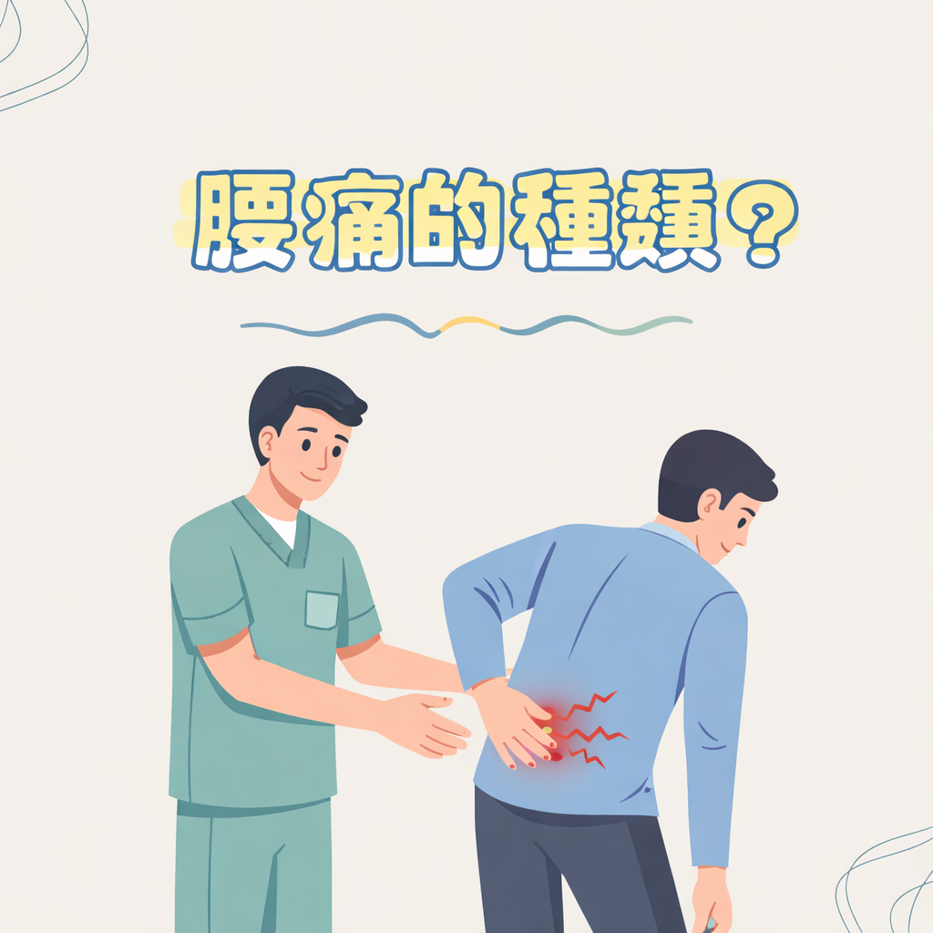 高雄腰痛調理指南｜腰痛常見的種類一次解析，久坐腰痠、椎間盤問題怎麼分？